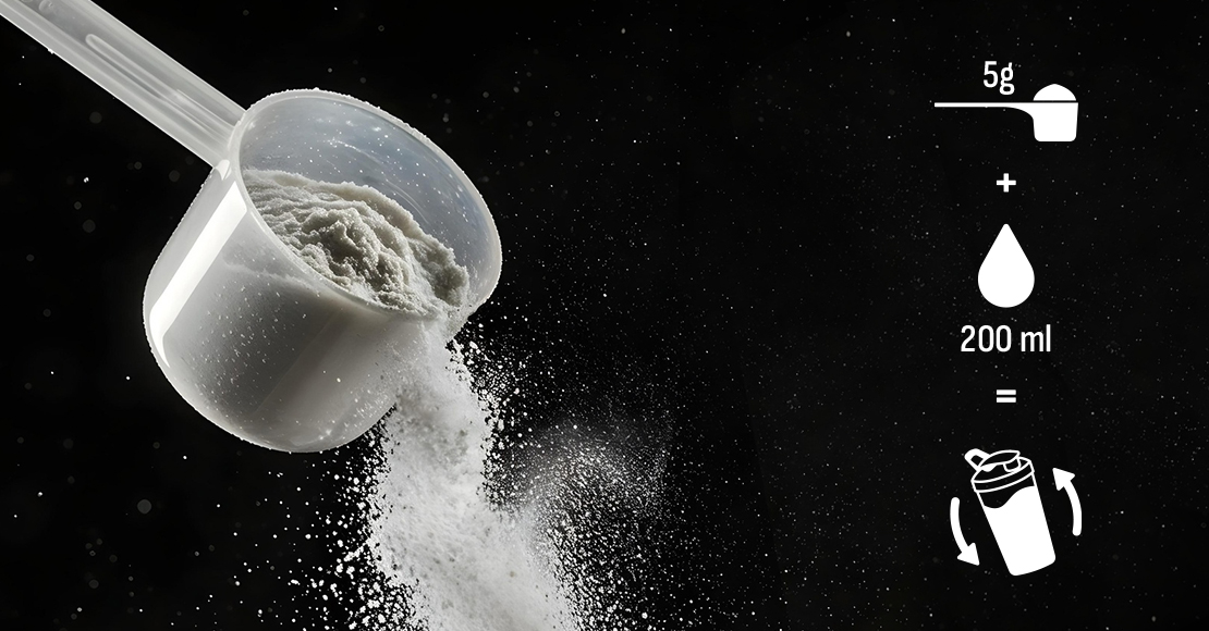 Dávkování kreatinu